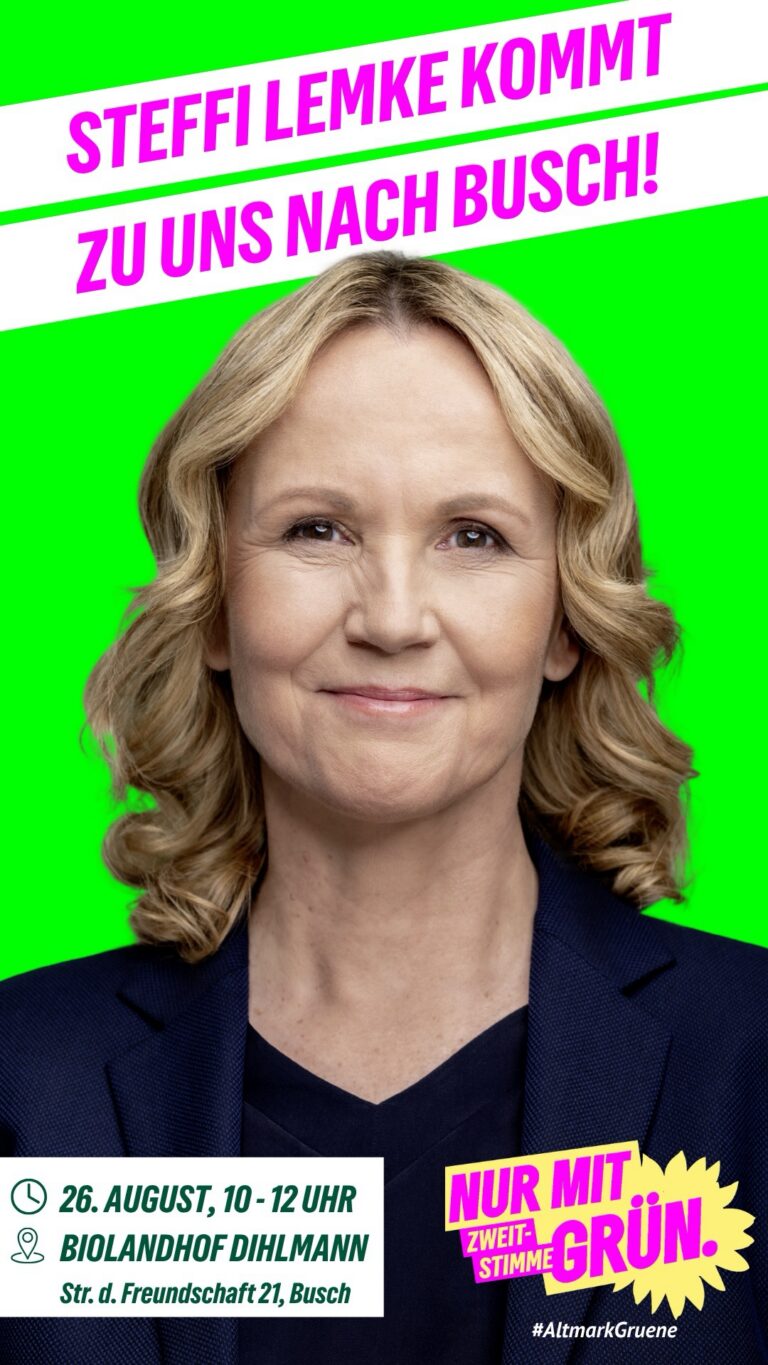 Steffi Lemke kommt zu Besuch